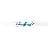 thumbnail of ESD-Klebeband mit ESD-Warnsymbol, transparent/hellblau, 12mm, 66m