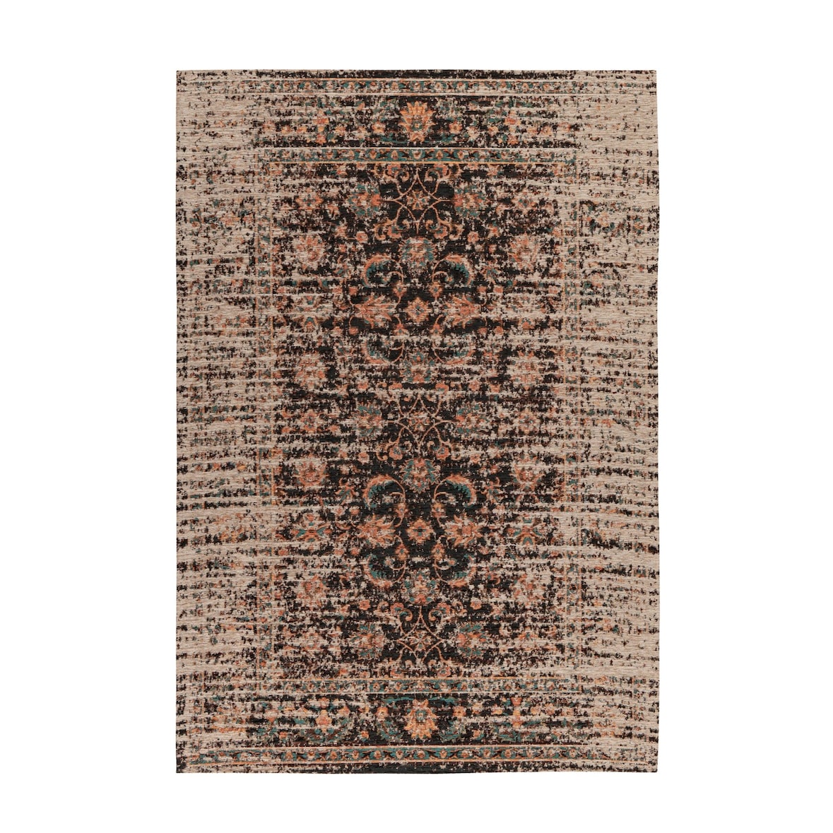 Ninnette 200 Multi / Rot 80cm x 150cm