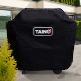 thumbnail of TAINO BASIC 6+1 Brenner Gasgrill Abdeckung Set Regler BBQ Grill Zubehör schwarz