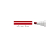 thumbnail of STAEDTLER Lumocolor Whiteboard Marker Farbig sortiert Keilspitze 5 mm 6 Stück