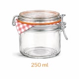 thumbnail of Set van 6 Glazen Weckpotjes 250 ml
