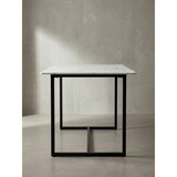thumbnail of Esszimmertisch 180x90x76 cm Küchentisch Weiß in Marmor-Optik Modern, Esstisch Groß, Speisetisch Rechteckig, Tisch Esszimmer mit