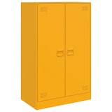 thumbnail of Helloshop26 - Buffet bahut commode armoire meuble de rangement organisateur cuisine salle de séjour salon jaune moutarde 67 x 39 x 02_0035696