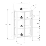 thumbnail of VCM  Floka  H. 110 x B. 60 x T. 35 cm