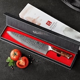 thumbnail of XinZuo - Cuchillo de chef de Damasco de 10 pulgadas - Serie B13D Yu