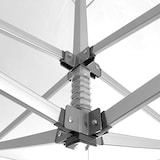 thumbnail of Professioneller faltbarer Aluminiumpavillon mit sechseckiger Struktur, Market-Pro 3X3, weiß, wasserdicht