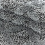 thumbnail of Teppich Wohnzimmer 3D Geometrisch Modern Waschbar Strapazierfähig Esszimmer OEKO-TEX Grau 120x170 cm Gekettelt – GENF von Kadima Design