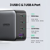 thumbnail of Ugreen 40747 Ladegerät für Mobilgeräte Universal Schwarz AC Schnellladung Drinnen