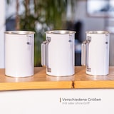 thumbnail of Spendendose, HMF 46000-07, 14,5 x 10 cm, Lichtgrau