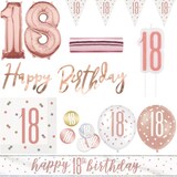 thumbnail of 18. Geburtstag Deko roségold Party Dekoration Set Frau
