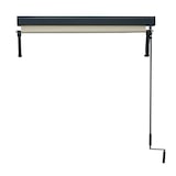 thumbnail of Toldo vertical HWC-F42, toldo vertical de proteção da privacidade para exterior, tecido com proteção UV 50 ~ 250x140cm, bege-creme