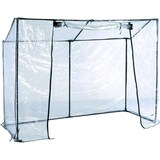 thumbnail of Gewächshaus Treibhaus Foliengewächshaus Metallrohre PVC Folie 200x77x150cm