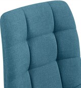 thumbnail of Esszimmerstuhl FIGAD - Stoff Blau 45x55x84 cm | Essstühle Esszimmerstühle Küchenstühle Wohnzimmerstühle