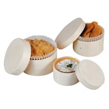 thumbnail of PACKNWOOD - 100u - Molde redondo para horneado de papel blanco antigrasa  H32mm