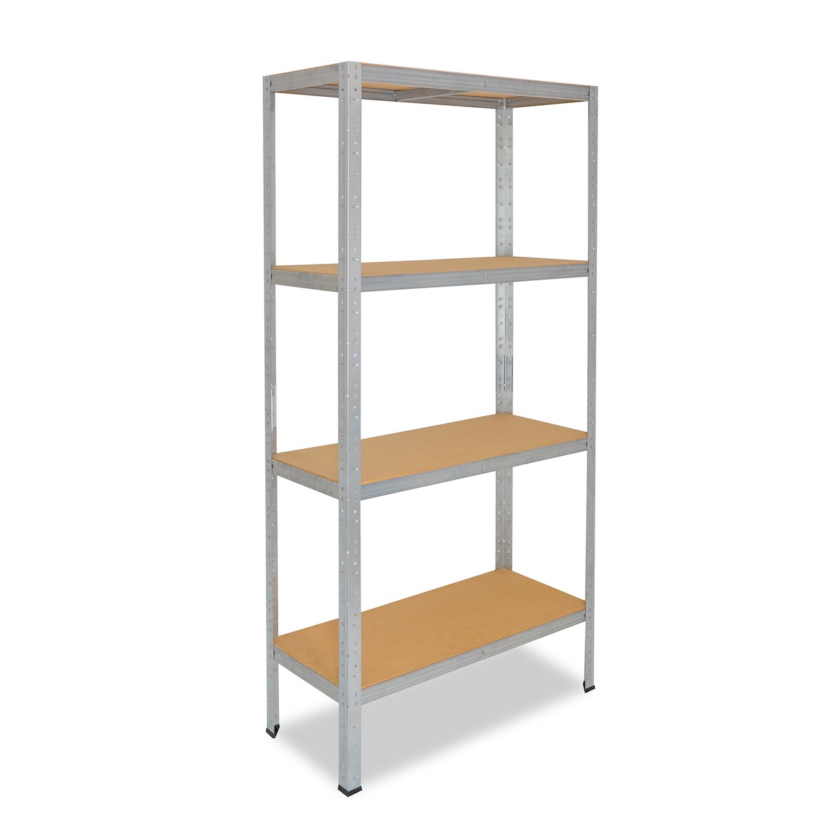 shelfplaza HOME 180x60x50 cm Schwerlastregal in verzinkt mit 4 Böden und 175 kg Traglast pro Boden