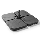 thumbnail of Lot de 4 dalles à remplir en Polyéthylène noir - Oviala