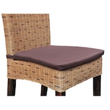 thumbnail of Esszimmer Stühle Set 6 Stück Rattanstühle Wintergarten Korbstühle Cardine cabana : mit Sitzkissen