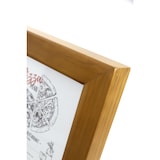 thumbnail of Securit® Expositor de Menu LED A4 "Classic" - Teca - 4 faces