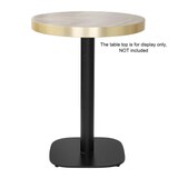 thumbnail of Pied de Table en Fonte Noir - 720 x 420 mm - Bolero