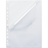 thumbnail of OXFORD Prospekthüllen  DIN A4 Genarbt Transparent 120 Mikron PP (Polypropylen) Öffnung oben und links 11 Löcher 71412FL 100 Stück
