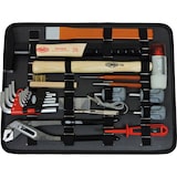 thumbnail of FAMEX 720-18 Profi Alu Werkzeugkoffer bestückt mit Werkzeug und Steckschlüsselsatz mit 108 Feinzahnknarren