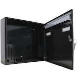 thumbnail of AL Briefkastensysteme 10 x Basic Wand Briefkasten in RAL 7016 Anthrazit Grau für Post A4, wetterfest, Artikelnummer: 431P10EA5P7016/9006