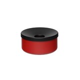 thumbnail of PROREGAL Robuster Tischascher | HxBxT 8x15,5x15,5cm | Stahl | Rot | Ascher Aschenbecher