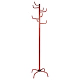 thumbnail of Wellhome Perchero tree metalico rojo con 8 perchas 50x50x183 cm