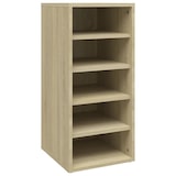 thumbnail of Helloshop26 - Schuhschränke Schuhaufbewahrung Möbel für Eingangsbereich Flur Wohnzimmer 2er-Set Sonoma Holzwerkstoff braun 02_0022130