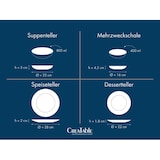 thumbnail of CreaTable Unico Toscania Tellerset 16-tlg Steinzeug