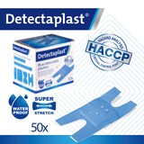 thumbnail of Blauer detektierbarer wasserdichter & elastischer Fingergelenk - 50St