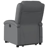 thumbnail of vidaXL Massagesessel mit Aufstehhilfe Elektrisch Grau Kunstleder