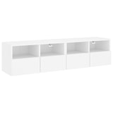 thumbnail of Helloshop26 - Multimedia-Wand-TV-Möbel TV-Regal TV-Sideboard für Esszimmer Wohnzimmer Schlafzimmer 2-teilig 60 x 30 x 30 cm weißes 02_0028924