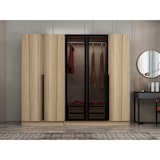 thumbnail of Armario Kale Plus-7819 humo 225x210x52 cm