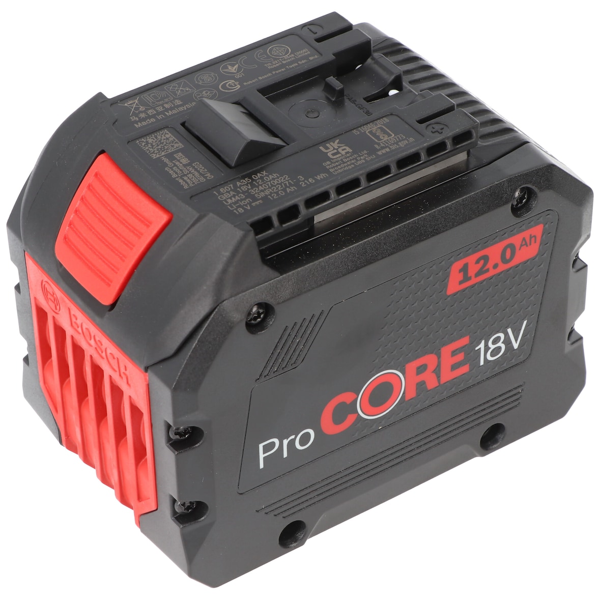Bosch Akku ProCore 18V, 12.0Ah, 1600A016GU, AMPShare kompatibel