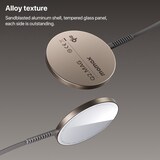 thumbnail of Chargeur Sans Fil MagSafe 15W Ultra Fin Durable Design Premium En Or Titane YONIS