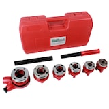 thumbnail of Gewindeschneidkluppensatz Rohrgewindeschneidsatz Schneidkluppe 9-tlg. Satz für Rohre von 1/4" bis 1 1/4"