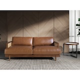 thumbnail of Angel Cerdá  3-Sitzer-Sofa aus braunem Leder 6177C