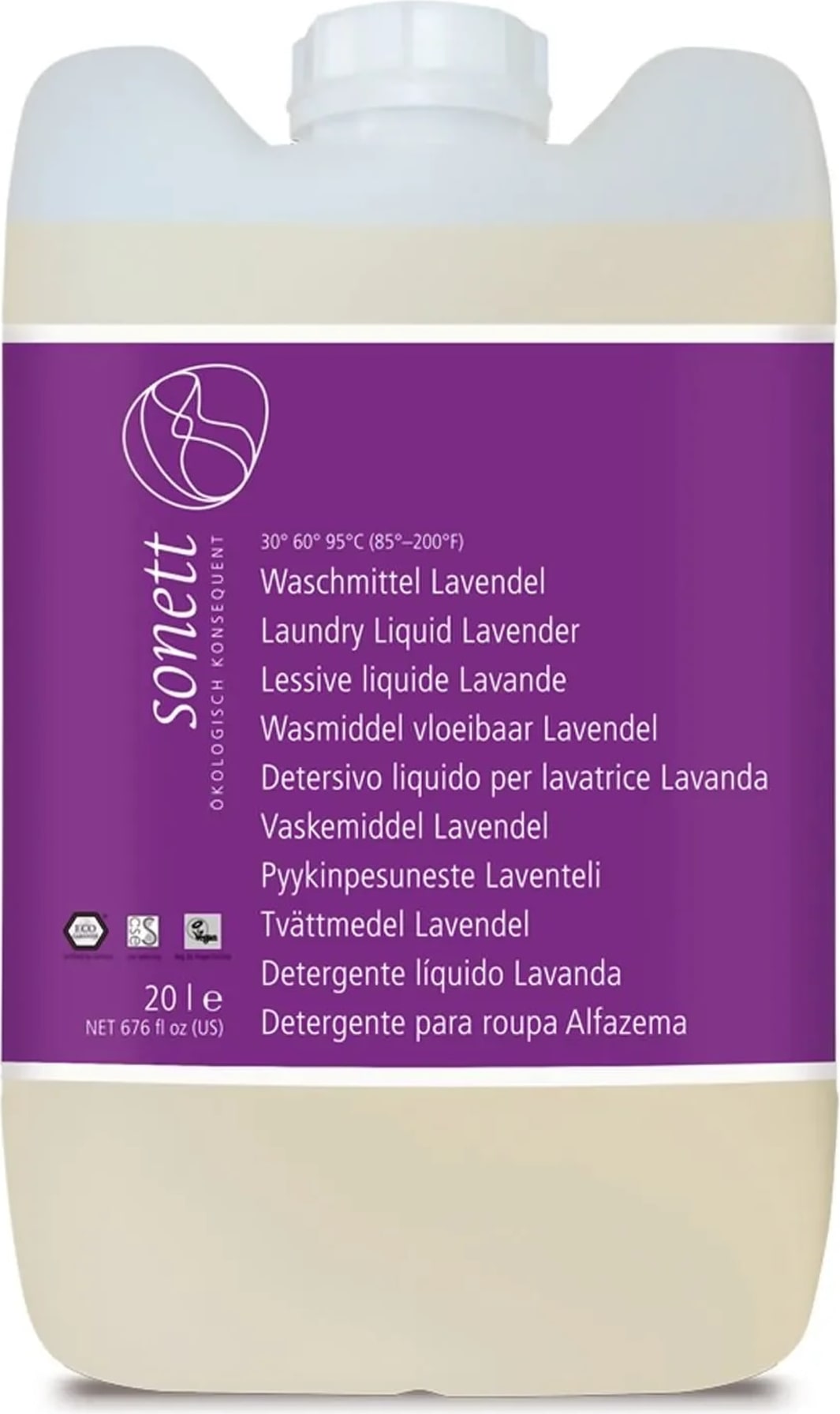 SONETT Waschmittel flüssig Lavendel 20 Liter