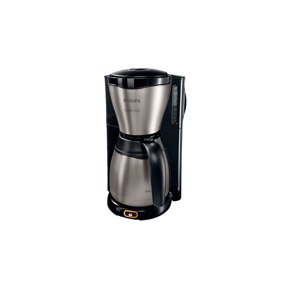 Philips HD 7548/20 Gaia Therm, Filterkaffeemaschine, Edelstahl-Thermokanne