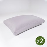 thumbnail of Pack 2 almofadas Assento em palete, Desdobrável, Poliéster 180 gr, Cor Pedra, 120x80x1