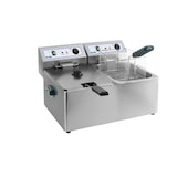 thumbnail of Doppel-Fritteuse Elektro 2x 8 Liter Becken
