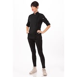 thumbnail of Chef Works® HARTFORD Damenkochjacke der Essential Collection - COOL VENT BCWLZ005 Schwarz XXL