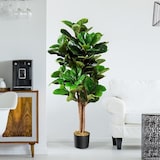 thumbnail of COSTWAY Planta Artificial 120 cm, Árbol de Higo Artificial, Árbol Artificial con Maceta, Planta Decorativa para Interiores, Verde