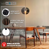 thumbnail of WellHome Deckenlampe 60cm in Schwarzem Design Esfera