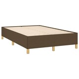 thumbnail of vidaXL Boxspringbett mit Matratze & LED Dunkelbraun 120x190 cm Stoff