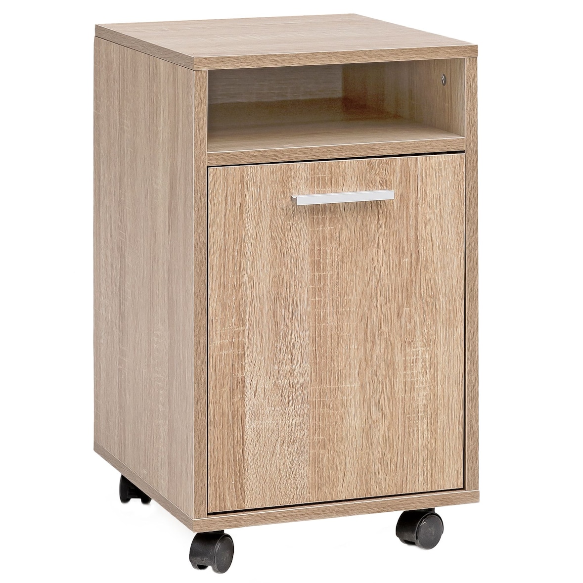 FineBuy Rollcontainer SV51848 Schreibtischcontainer 33x60x38 Bürocontainer Holz