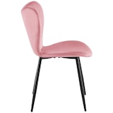 thumbnail of Esszimmerstuhl Maika rosa/Samt