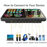 thumbnail of Table De Mixage Audio Multifonction Avec Effets Et Modes Pour Diffusion En Direct YONIS