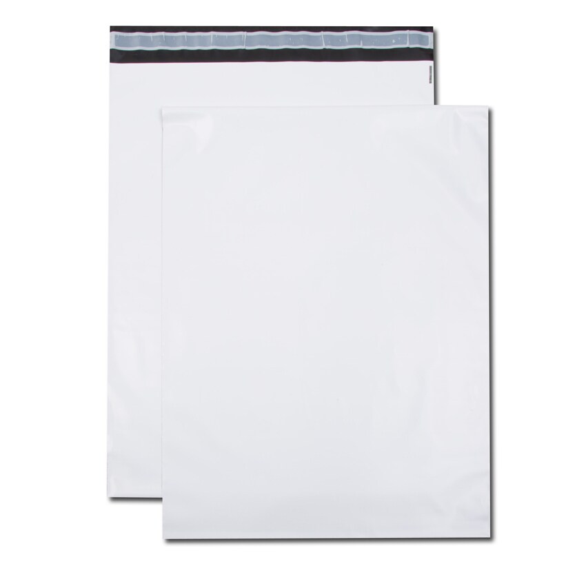 Paquet de 100 pochettes polyéthylène 360x485 bande de protection GPV Pack'n Post